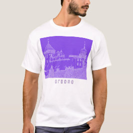 Castle Uitzicht van de Wit-Russische Architectuur T-shirt
