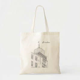 Castle Uitzicht van de Wit-Russische Architectuur Tote Bag