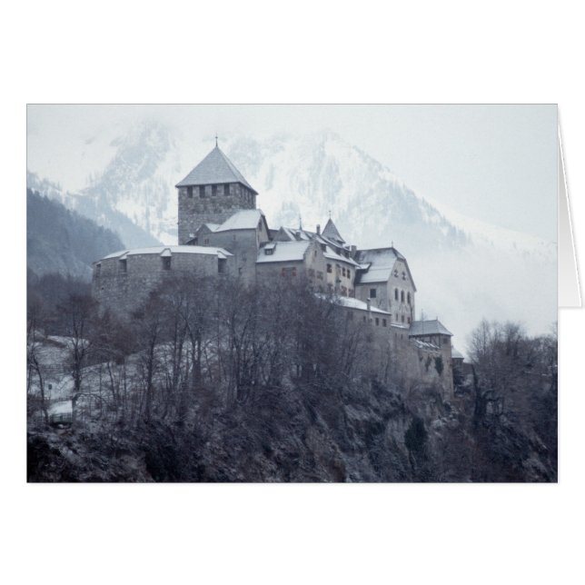 Castle Vaduz Liechtenstein (Voorkant Horizontaal)