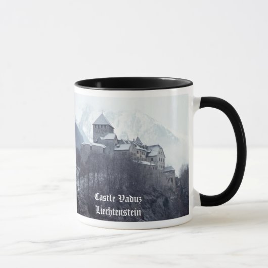 Castle Vaduz Liechtenstein Mok (Rechts)