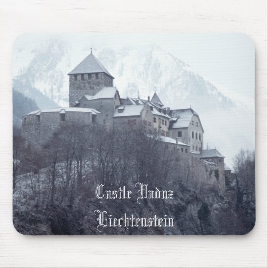 Castle Vaduz Liechtenstein Muismat (Voorkant)