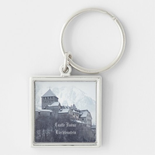 Castle Vaduz Liechtenstein Sleutelhanger (Voorkant)