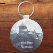 Castle Vaduz Liechtenstein Sleutelhanger (Voorkant)