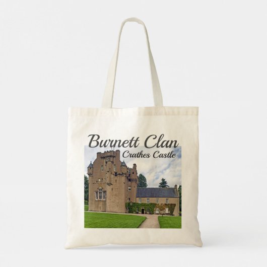 Castle van Scottish Burnett Clan in Crathes Tote Bag (Achterkant)