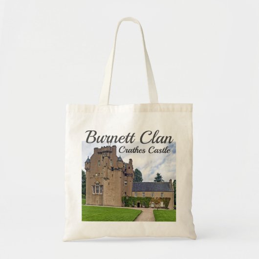 Castle van Scottish Burnett Clan in Crathes Tote Bag (Voorkant)