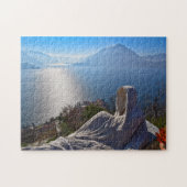 Castle Vezio - Lake Como, Italië - Puzzle Legpuzzel (Horizontaal)