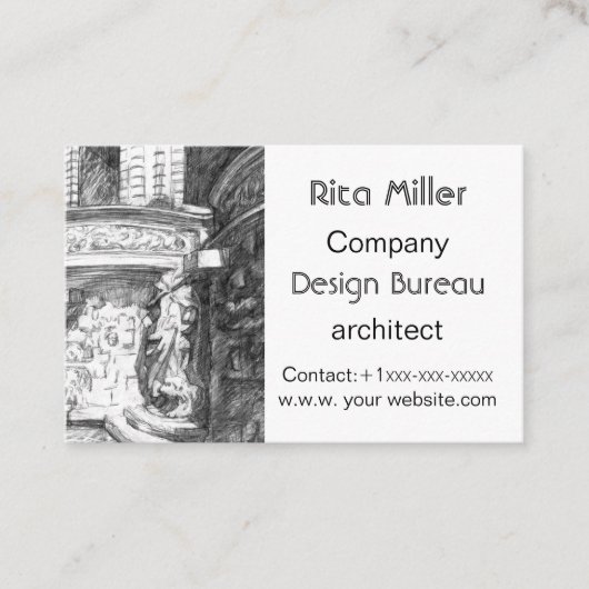 Castle Visitekaartje (Voorkant)