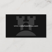 Castle Visitekaartje Design (Achterkant)