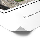 Castle wall, door het raam poster (Hoek)