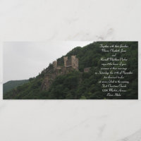 Castle Wedding-uitnodigingen