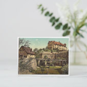 Castle, (westzijde), Nuremberg, Beieren, Duitsland Briefkaart (Staand voorkant)
