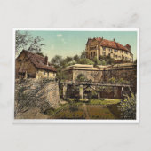Castle, (westzijde), Nuremberg, Beieren, Duitsland Briefkaart (Voorkant)
