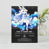 Castle Whimsy Princess Verjaardag Kaart (Staand voorkant)