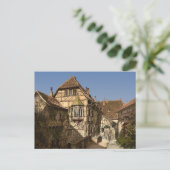 Castle yard, Wartburg, Thüringen, Duitsland Briefkaart (Staand voorkant)