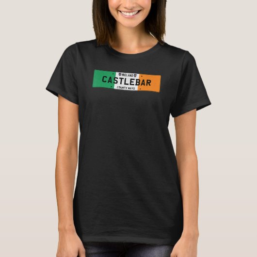 Castlebar Ireland T-shirt (Voorkant)