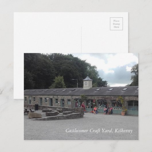 Castlecomer Craft Yard, Kilkenny Briefkaart (Voorkant / Achterkant)