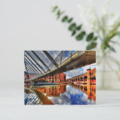 Castlefield Junction Briefkaart (Staand voorkant)