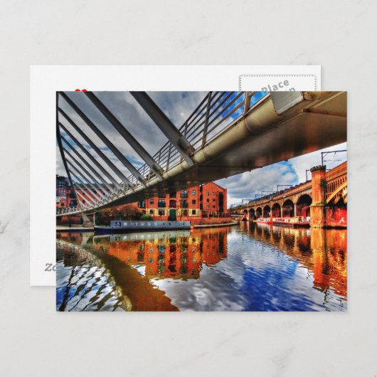 Castlefield Junction Briefkaart (Voorkant / Achterkant)