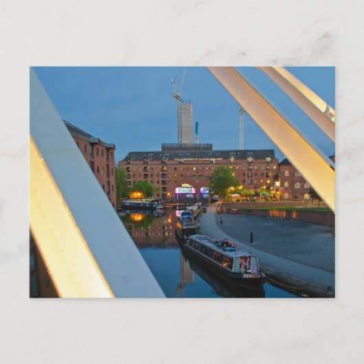 Castlefield Uitzicht, Manchester Briefkaart (Voorkant)