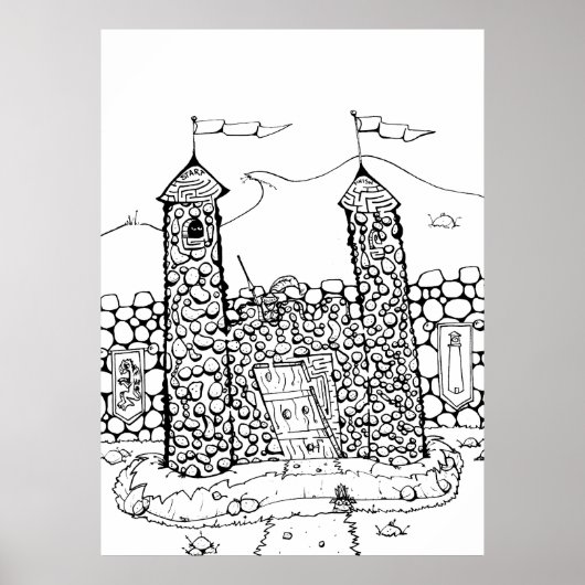 CastleMaze Poster (Voorkant)