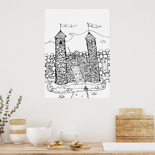 CastleMaze Poster (Keuken)