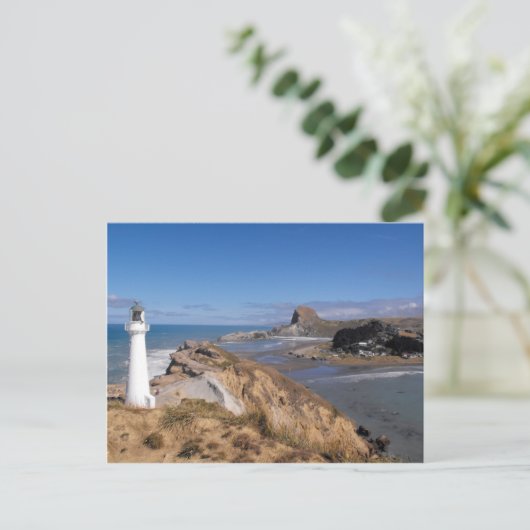 Castlepoint Lighthouse Briefkaart (Staand voorkant)