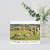 Castlerigg Stone Circle Briefkaart (Staand voorkant)