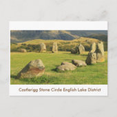 Castlerigg Stone Circle Briefkaart (Voorkant)