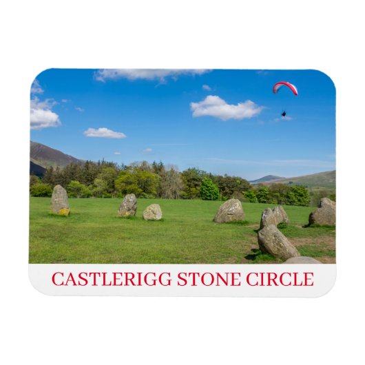 Castlerigg Stone Circle fridge magnet Magneet (Horizontaal)
