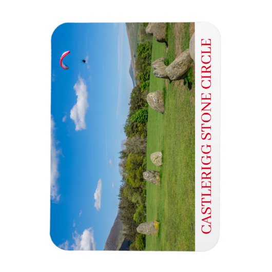 Castlerigg Stone Circle fridge magnet Magneet (Verticaal)