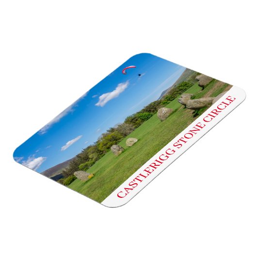 Castlerigg Stone Circle fridge magnet Magneet (Linkerzijde)