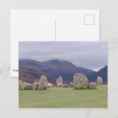 Castlerigg Stone Circle - Lake District Briefkaart (Voorkant / Achterkant)