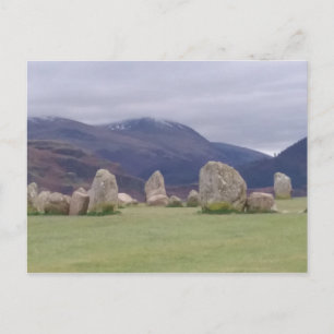 Castlerigg Stone Circle - Lake District Briefkaart