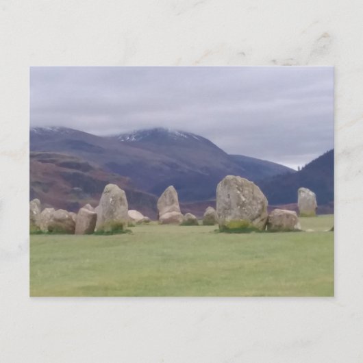 Castlerigg Stone Circle - Lake District Briefkaart (Voorkant)