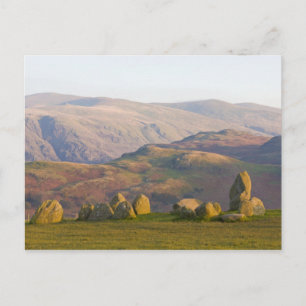 Castlerigg Stone Circle, Lake District, Cumbria, 2 Briefkaart