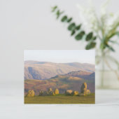 Castlerigg Stone Circle, Lake District, Cumbria, 2 Briefkaart (Staand voorkant)