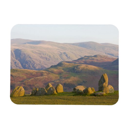 Castlerigg Stone Circle, Lake District, Cumbria, 2 Magneet (Horizontaal)