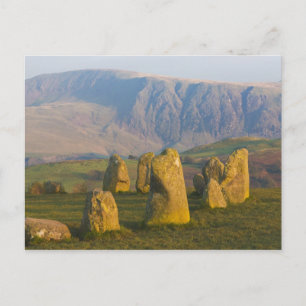 Castlerigg Stone Circle, Lake District, Cumbria Briefkaart