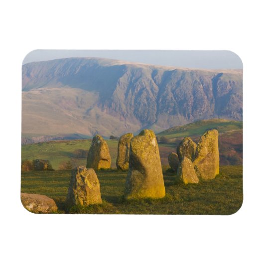 Castlerigg Stone Circle, Lake District, Cumbria Magneet (Horizontaal)