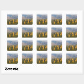 Castlerigg Stone Circle, Lake District, Cumbria, Vierkante Sticker (Vel)