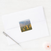 Castlerigg Stone Circle, Lake District, Cumbria, Vierkante Sticker (Envelop)