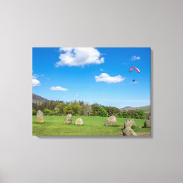 Castlerigg Stone Circle uitzicht canvas print