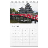 Castles Collectie Wall Agenda Kalender (Mar 2026)
