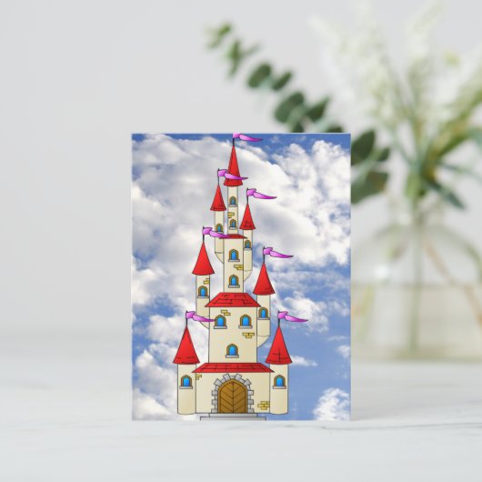 Castles in de Sky Briefkaart (Staand voorkant)