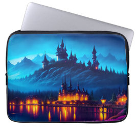 Castles-laptophoes Laptop Sleeve