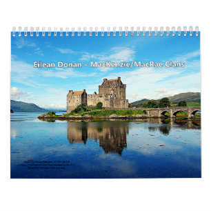 Castles of 13 Scottish Highland Clans Kalender