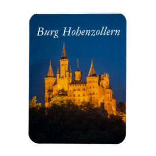 Castles of Germany - Hohenzollern Photo Magnet Magneet