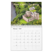 Castles of Scotland's Ancient Clans Photo Calendar Kalender (Feb 2027)