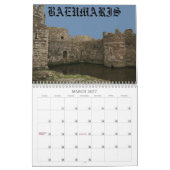 Castles of Wales. Kalender (Mar 2027)
