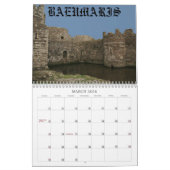Castles of Wales. Kalender (Mar 2026)
